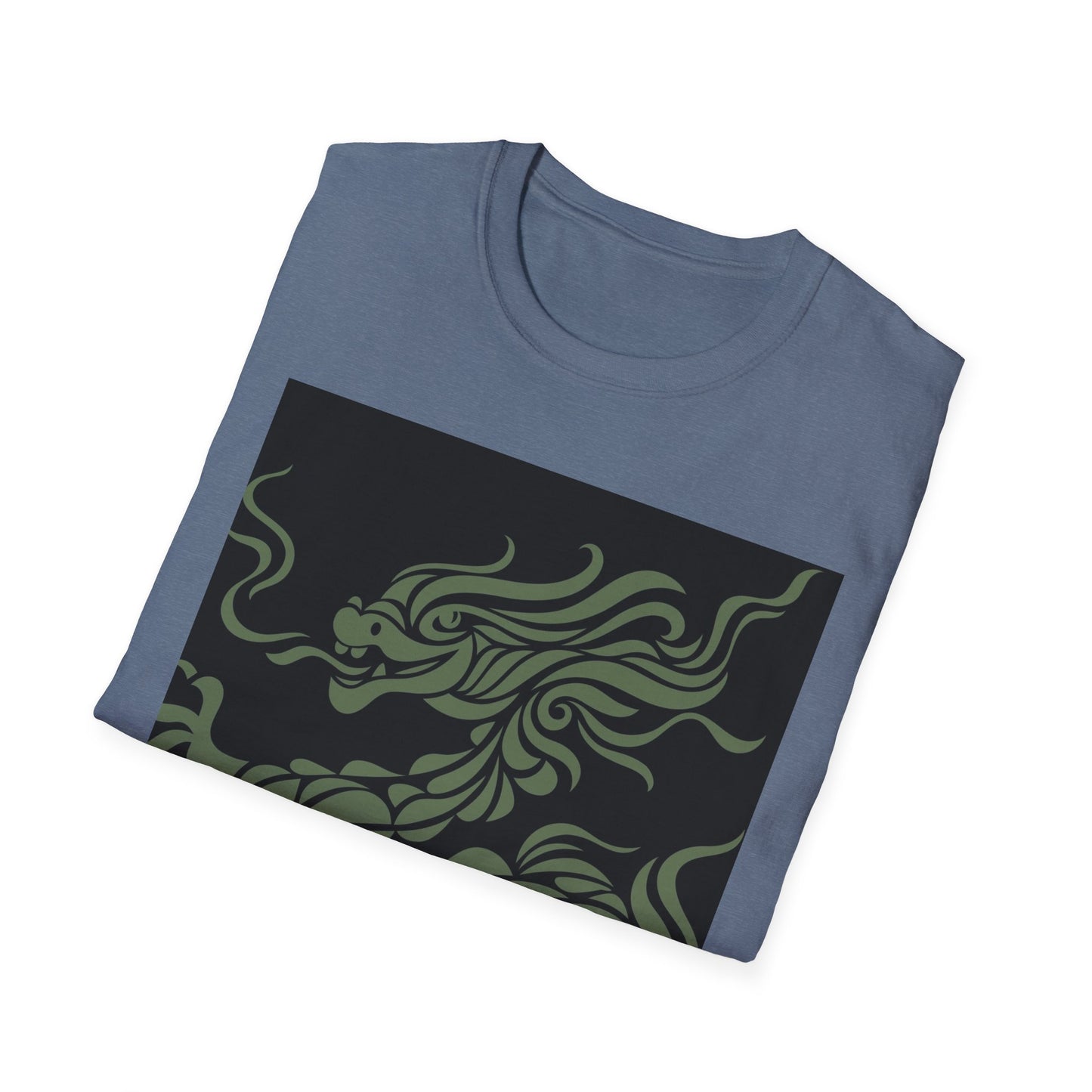 Mythical Chinese Dragon Unisex Softstyle T-Shirt