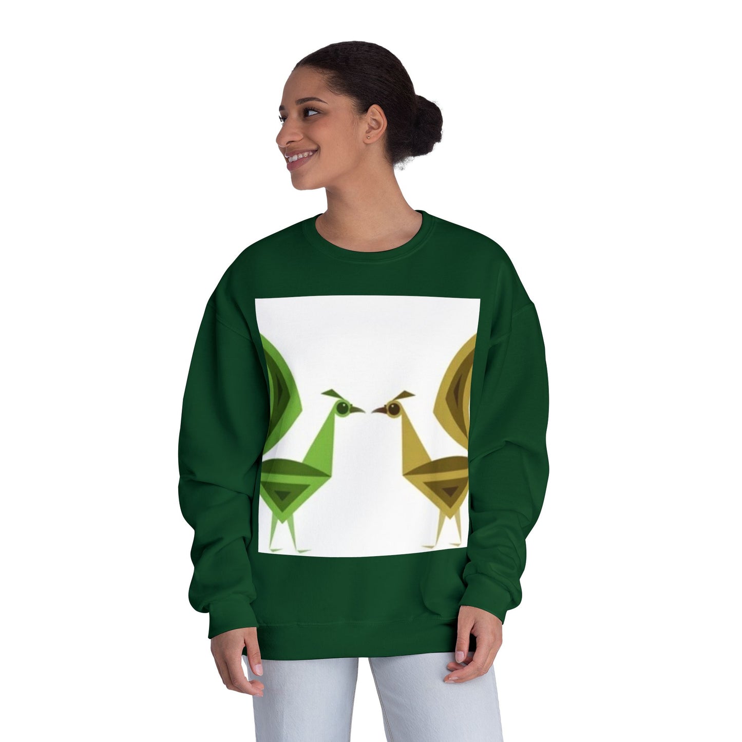 Colorful Wildlife Crewneck Sweatshirt - Unisex Casual Wear