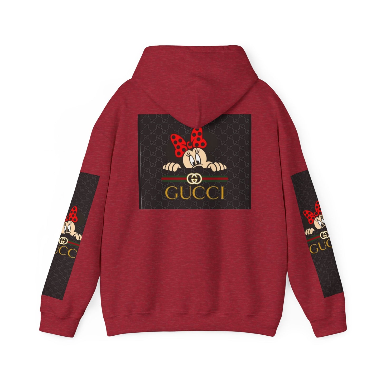 Gucci-Inspired Minnie Mouse Hooded Sweatshirt for Disney Fans