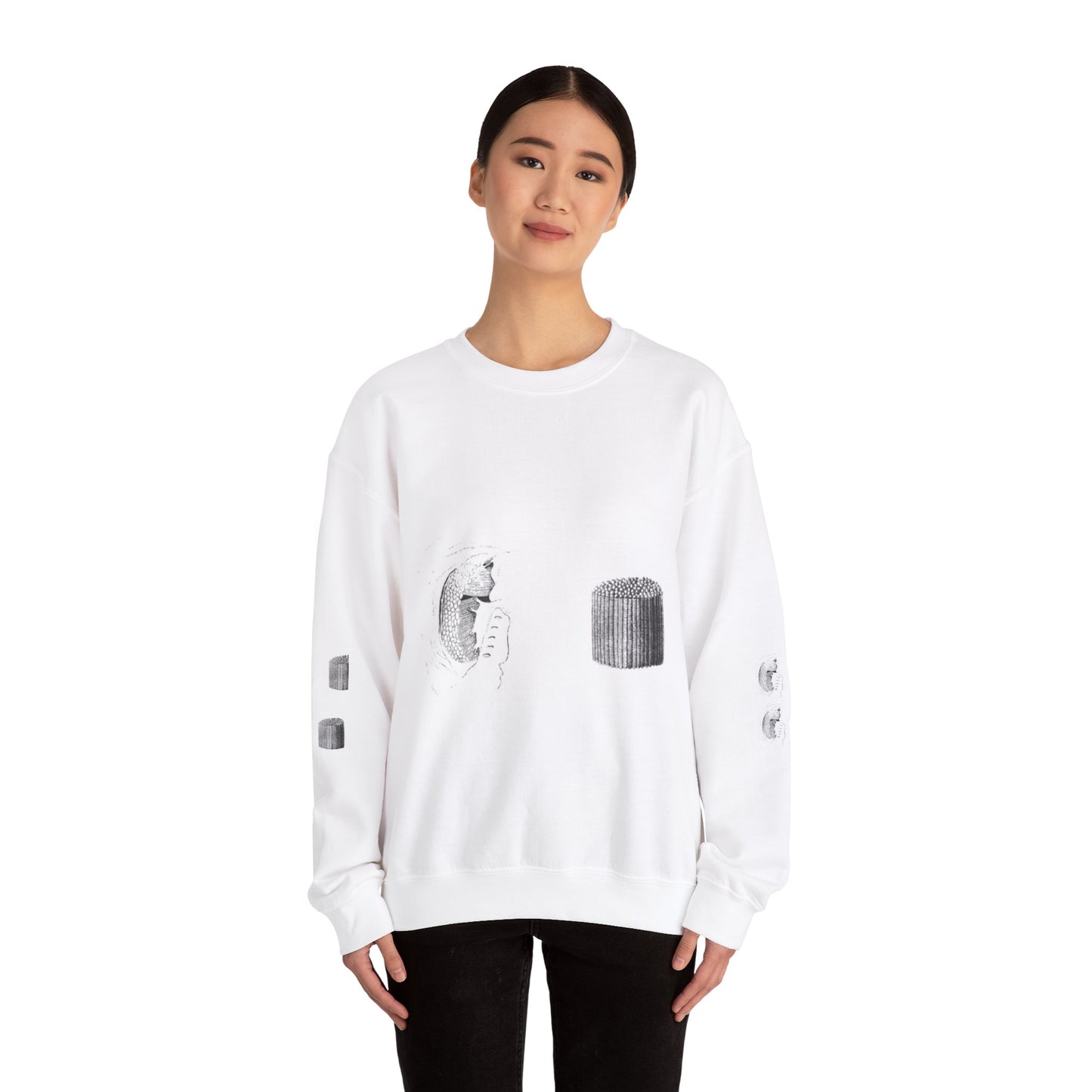 Artistic Unisex Crewneck Sweatshirt - Comfortable and Stylish for Everyday Wear