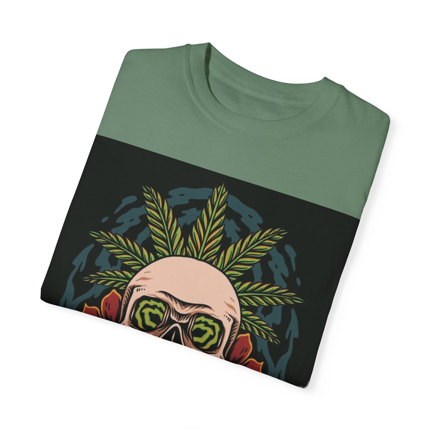 Vibrant Skull Graphic Unisex T-Shirt - Retro Chill Style