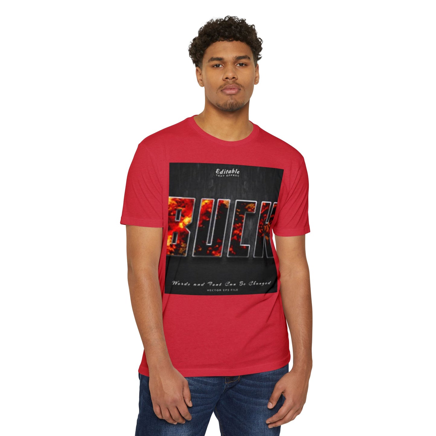 Yellow Unisex Graphic T-Shirt - "BUCK" Design - Perfect for Everyday Style and Inspiration