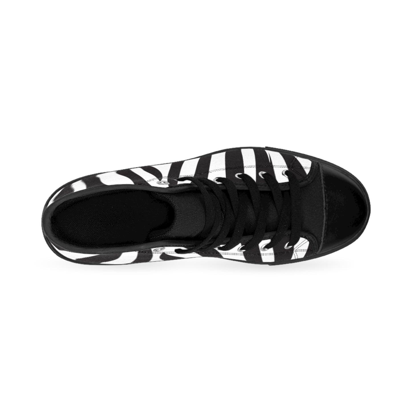 Stylish Zebra Print High-Top Sneakers for Trendy Men