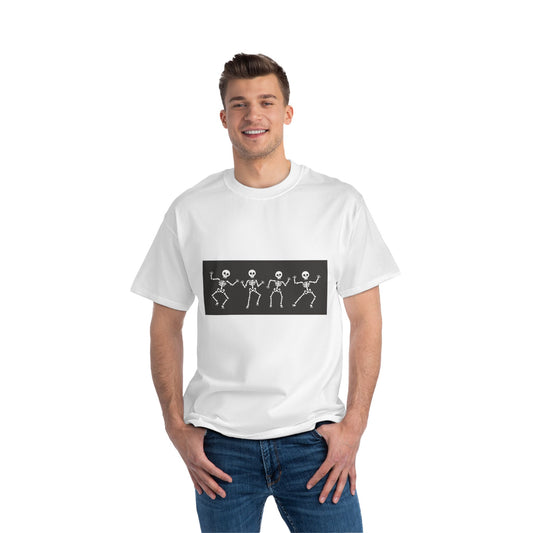 "Dance Like a Skeleton" Graphic Beefy-T® Short-Sleeve T-Shirt
