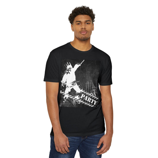 Party Vibes Unisex CVC Jersey T-Shirt