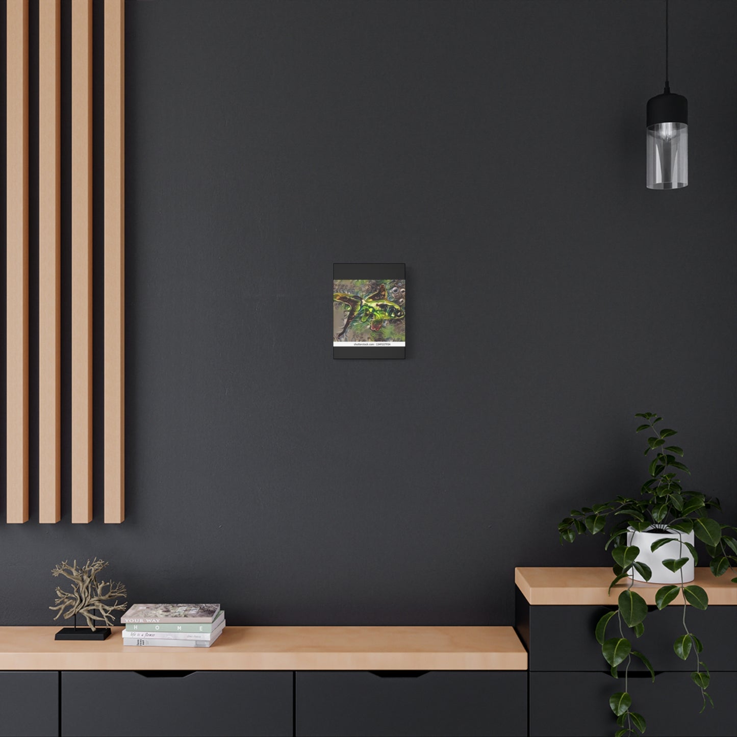 Abstract Nature Canvas Art - Stretched Matte Wall Decor
