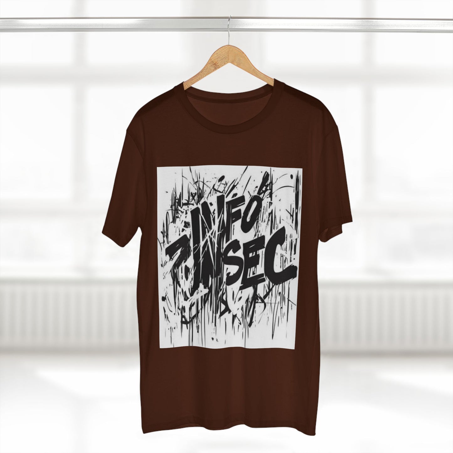 Trendy Graphic Tee with 'INFO SEC' Design – Perfect for Casual Wear or Cybersecurity Fans