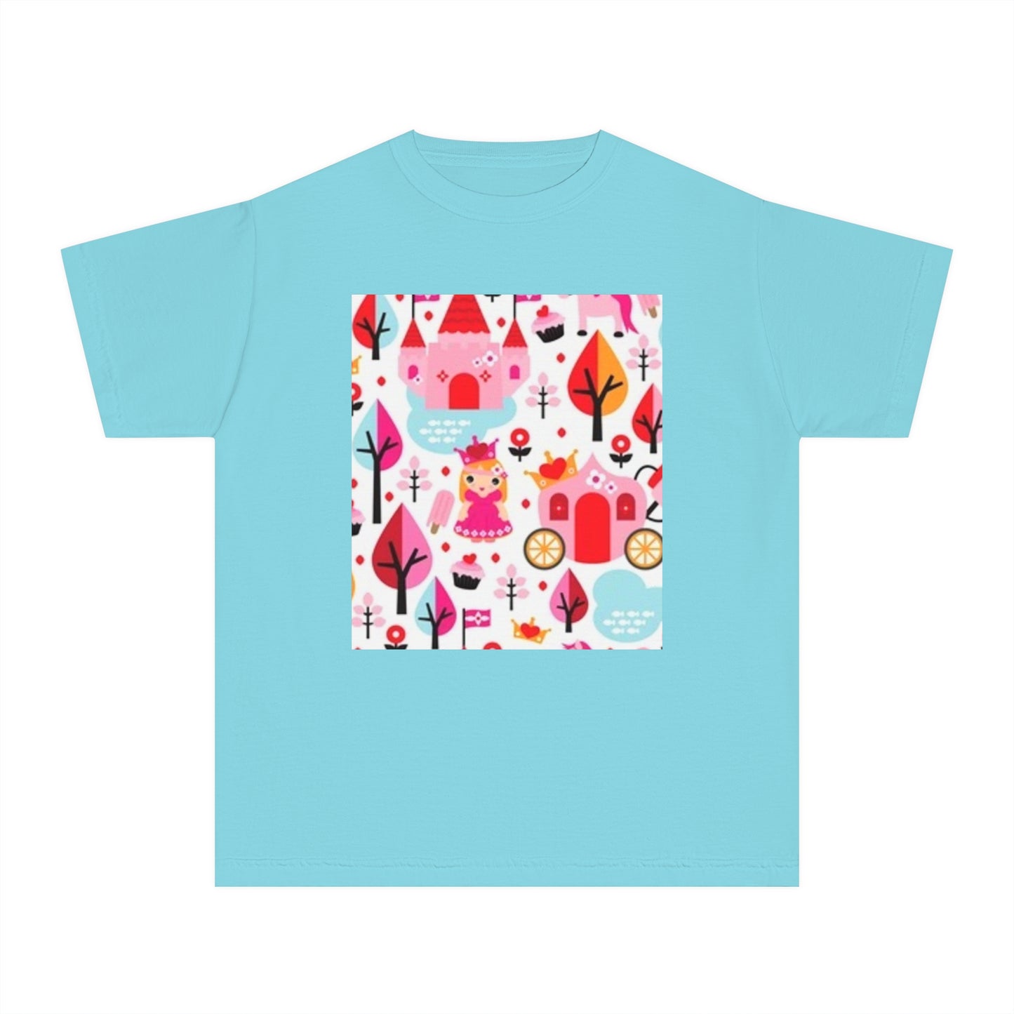 Youth Midweight Tee - Whimsical Fairy Tale Design for Kids