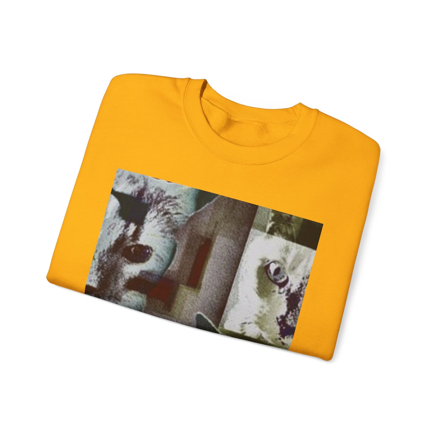 Cozy Cat Lover Crewneck Sweatshirt - Artistic Feline Design