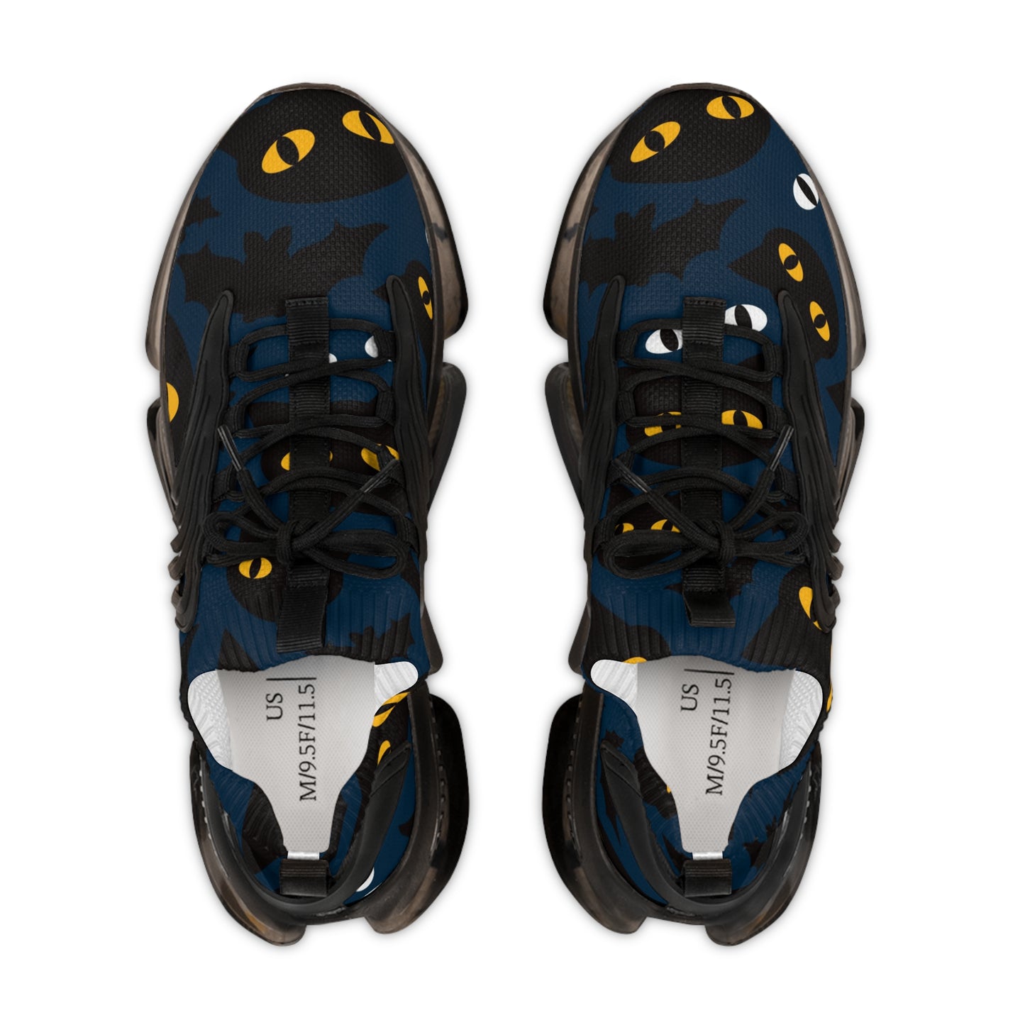 Men's Cat Eye Pattern Sneakers - Stylish and Comfortable Footwear
