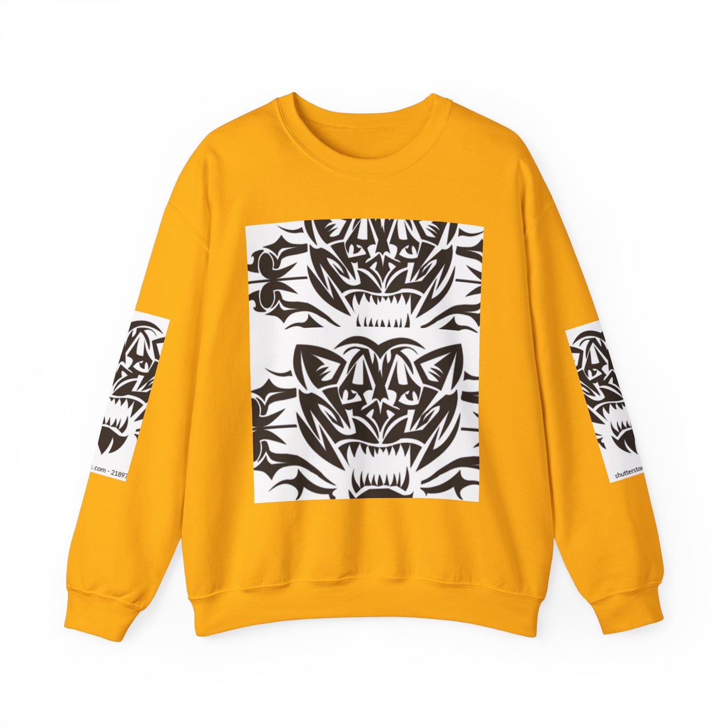 Bold Tiger Graphic Unisex Sweatshirt - Fierce Animal Design