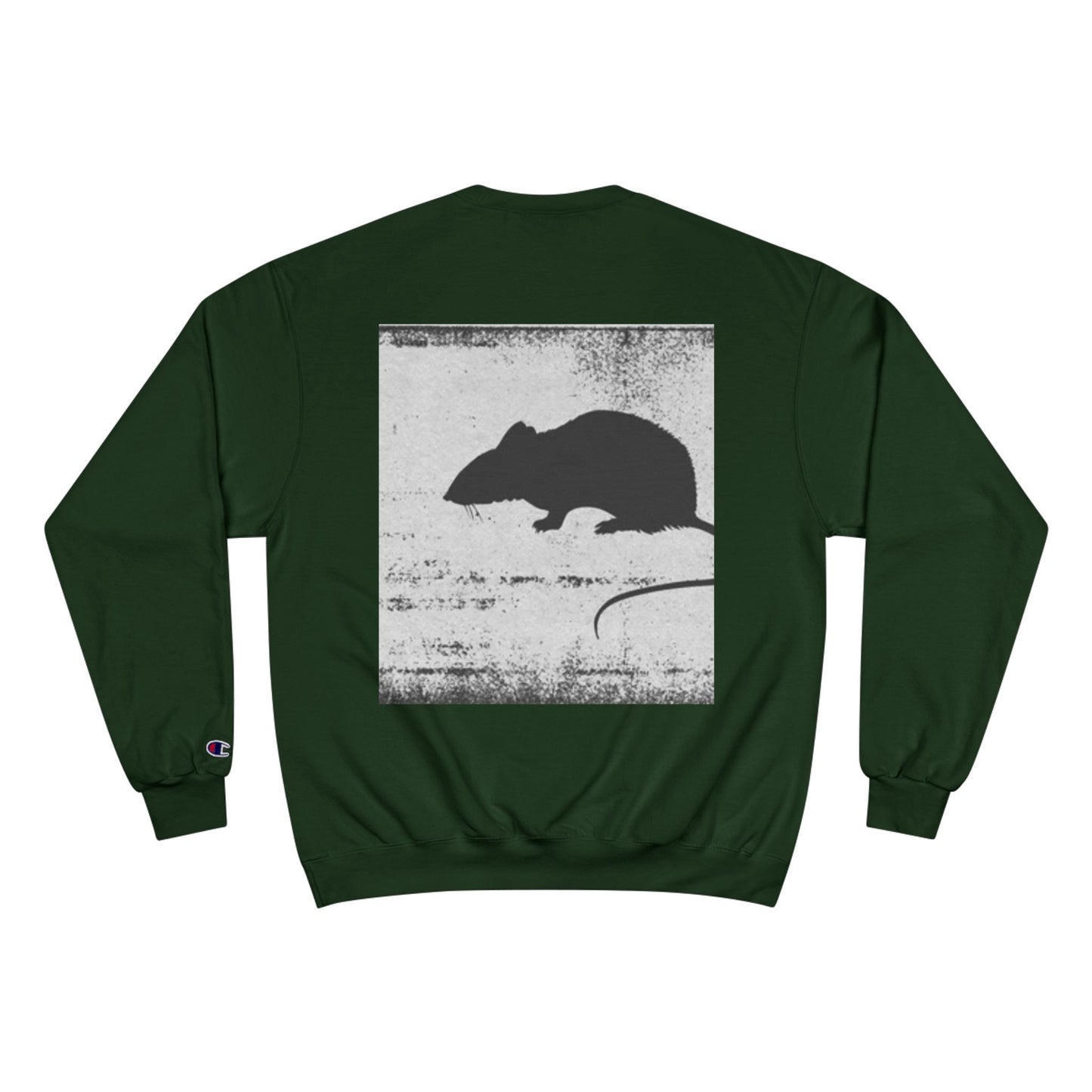Vintage Style Rat Champion Sweatshirt - Cozy Layer for Animal Lovers