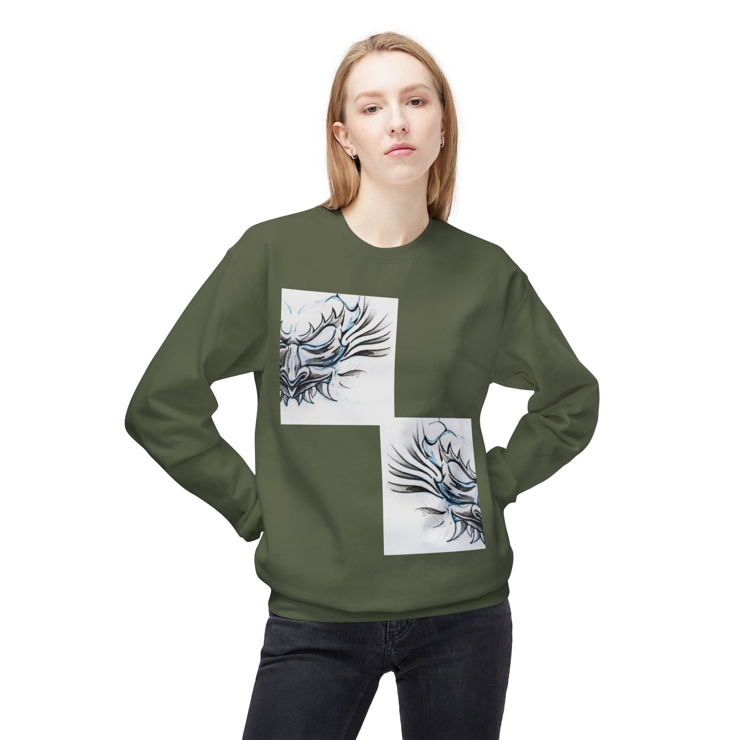 Unisex Midweight Softstyle Fleece Crewneck Sweatshirt