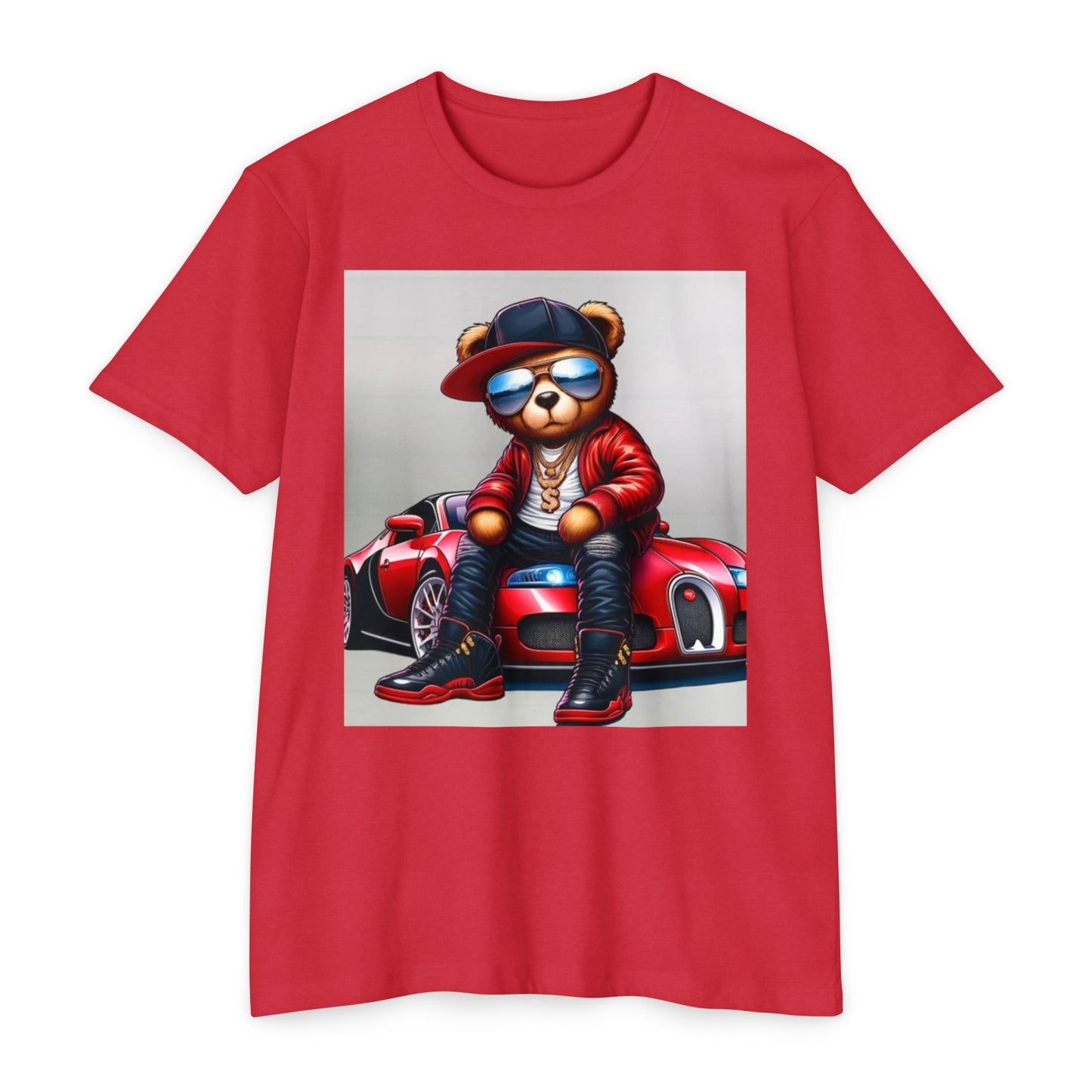 Cool Bear Streetwear T-Shirt - Unisex Graphic Tee for Car Enthusiasts