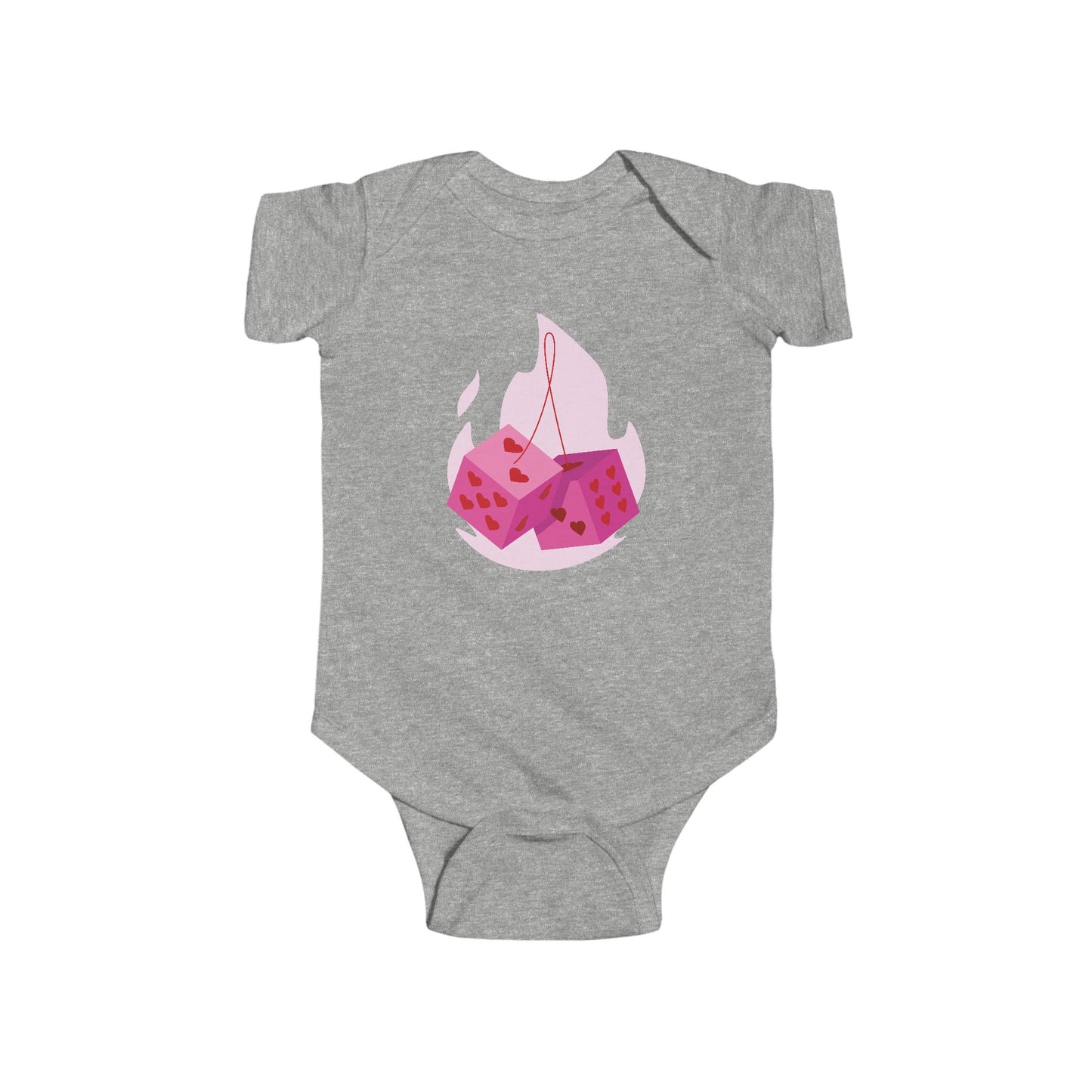 Cute Cherry Design Infant Bodysuit for Newborns