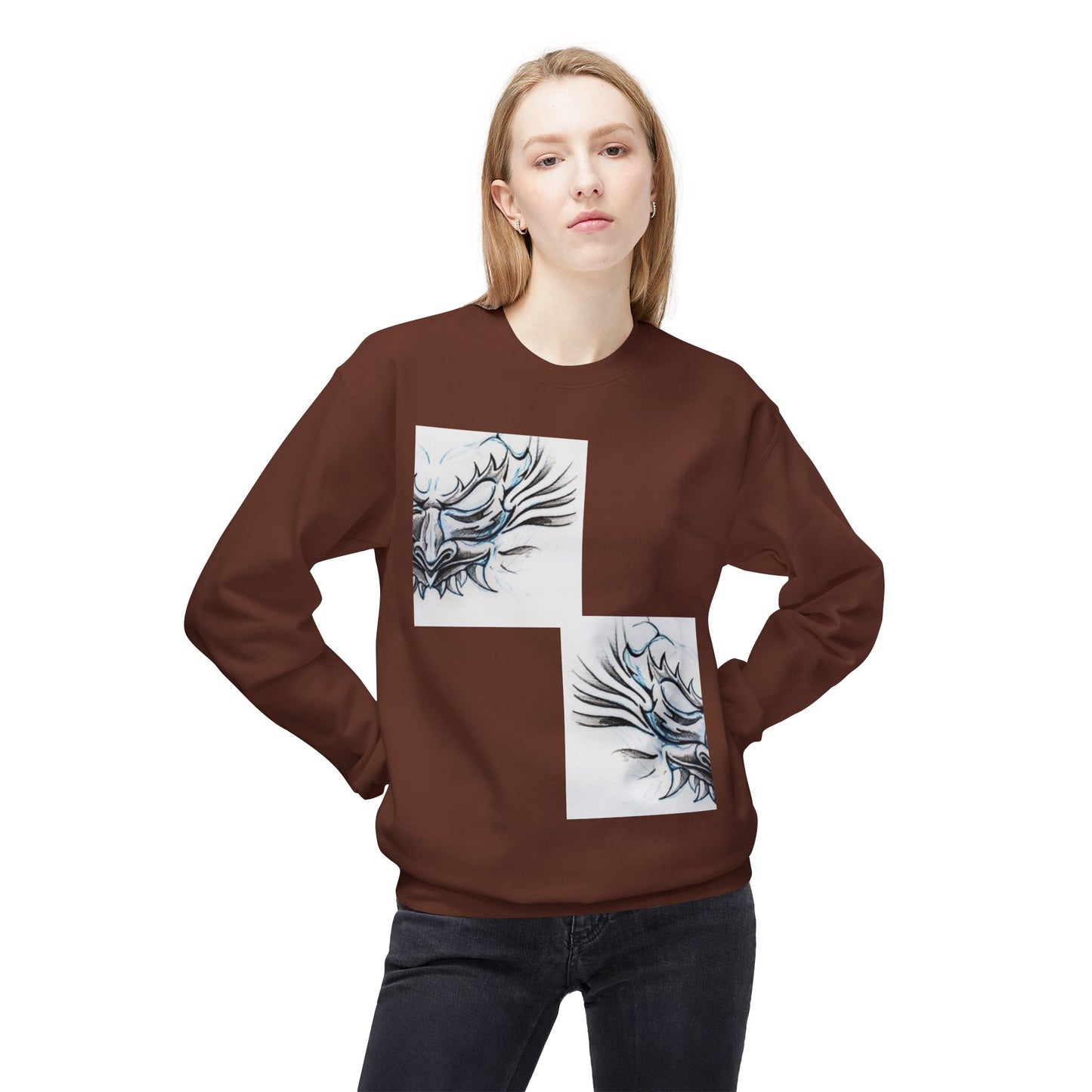 Unisex Midweight Softstyle Fleece Crewneck Sweatshirt