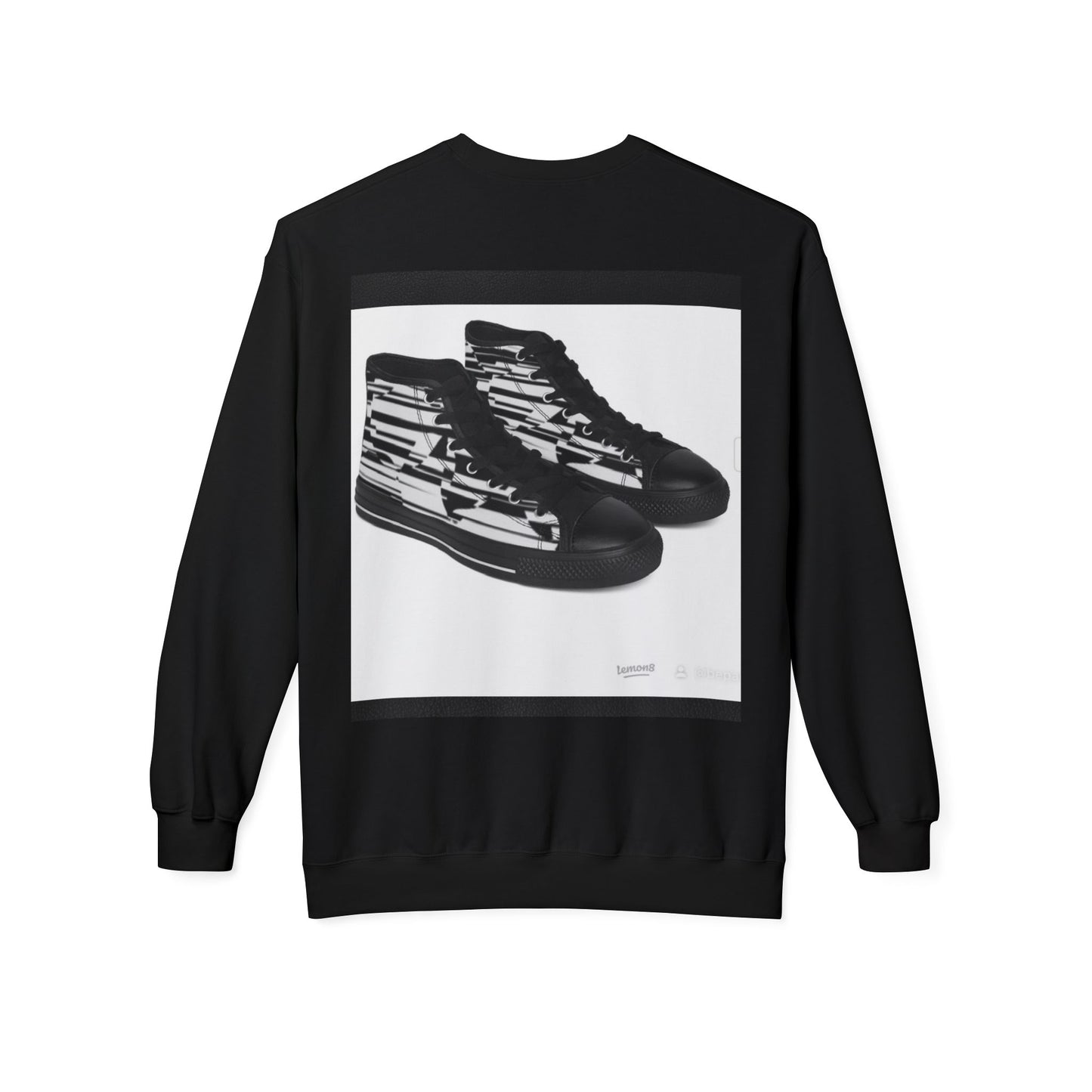 Cool Rhino and Sneakers Fleece Sweatshirt for Trendsetters