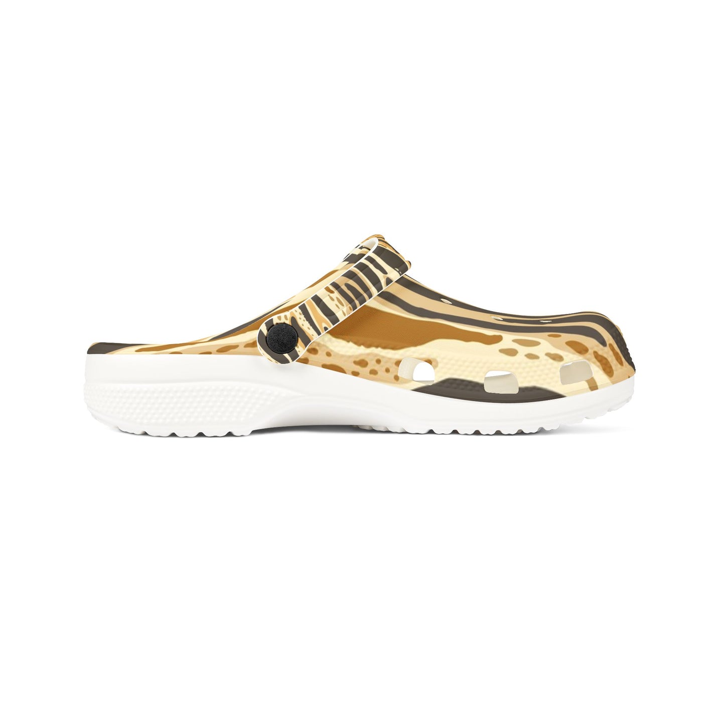 Trendy EVA Foam Clogs with Bold Animal Print - Comfortable and Stylish Footwear
