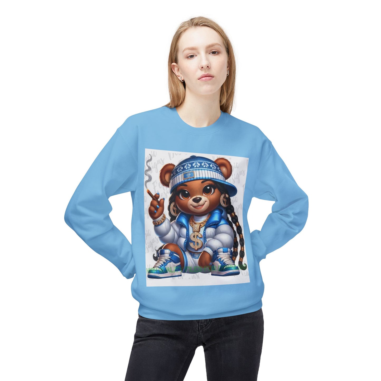 Cool Bear Streetwear Sweatshirt - Funky Unisex Crewneck with Attitude