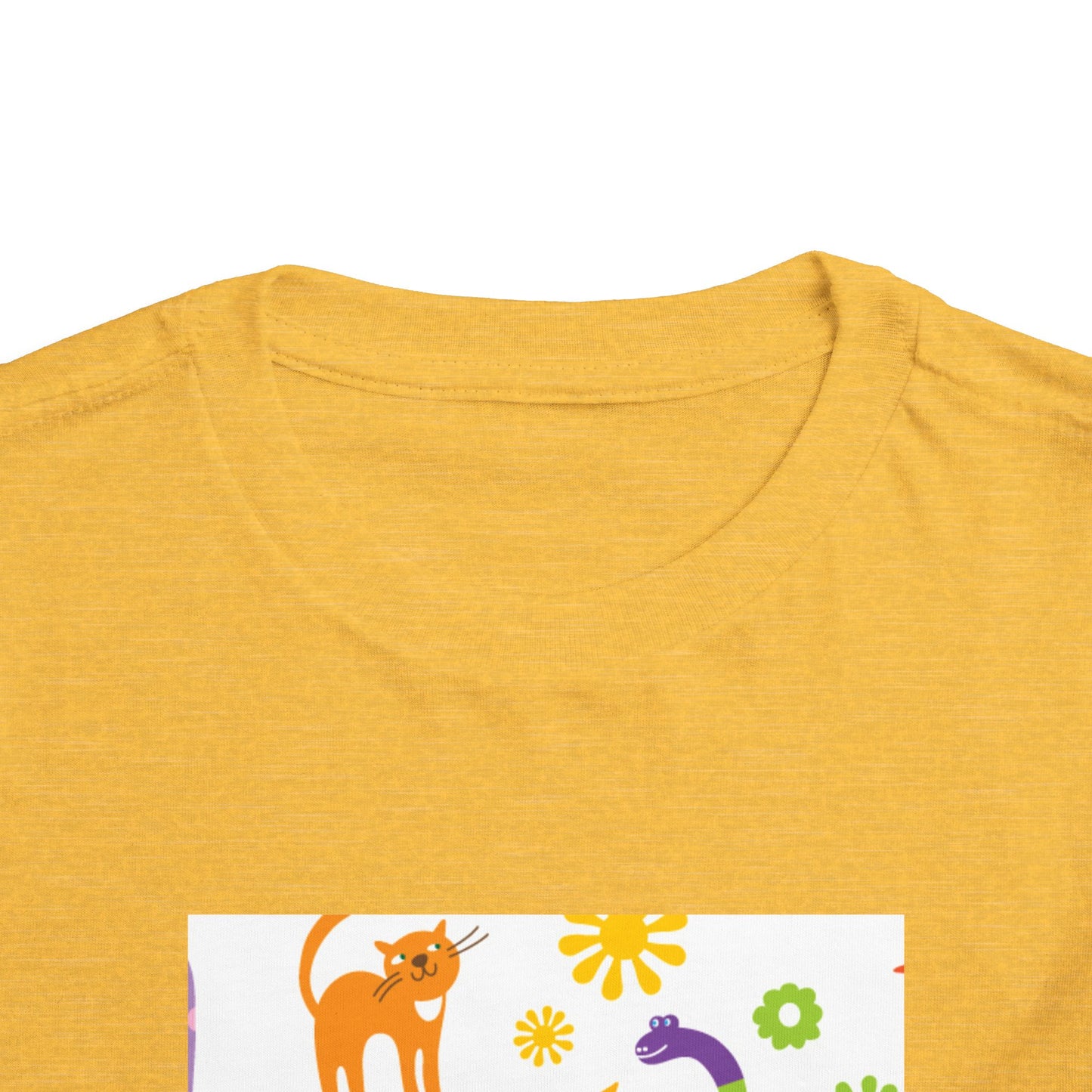 Playful Toddler Tee with Fun Animal Prints
