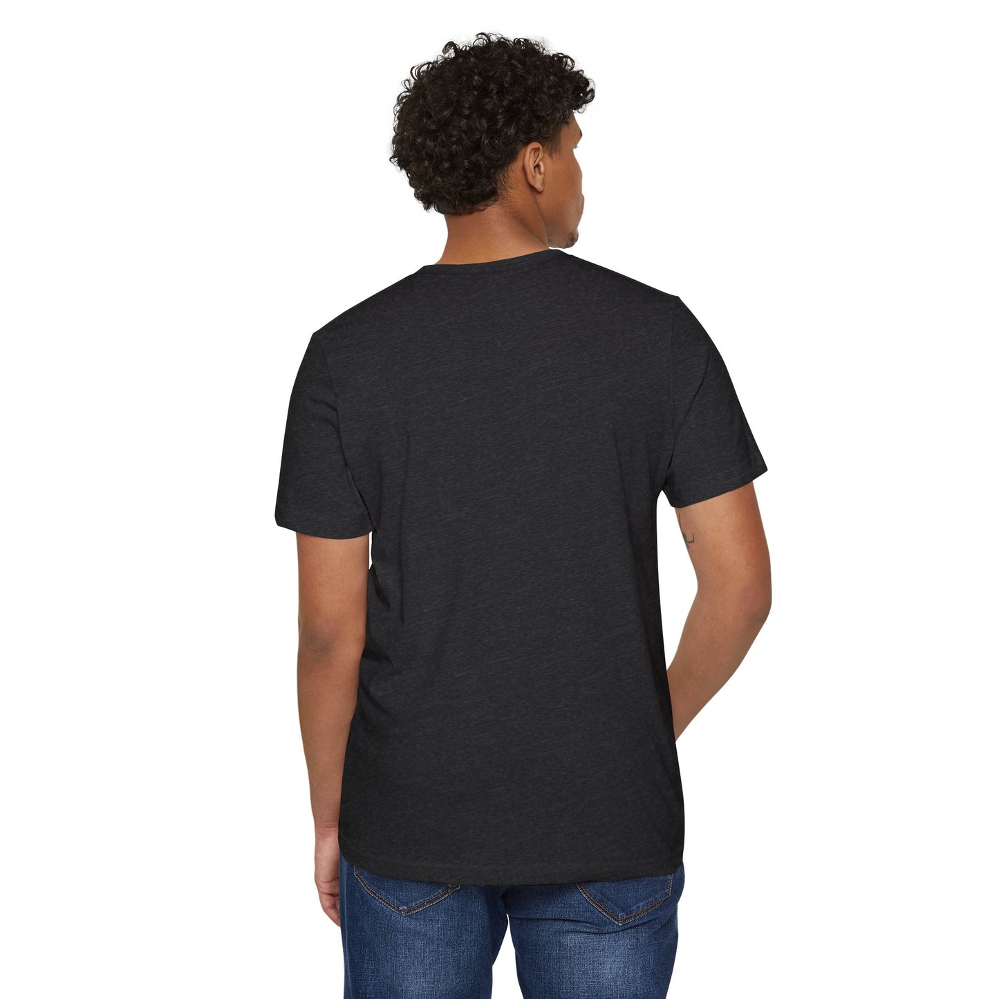 Eco-Friendly Unisex T-Shirt with Bold Zebra 'Y' Design