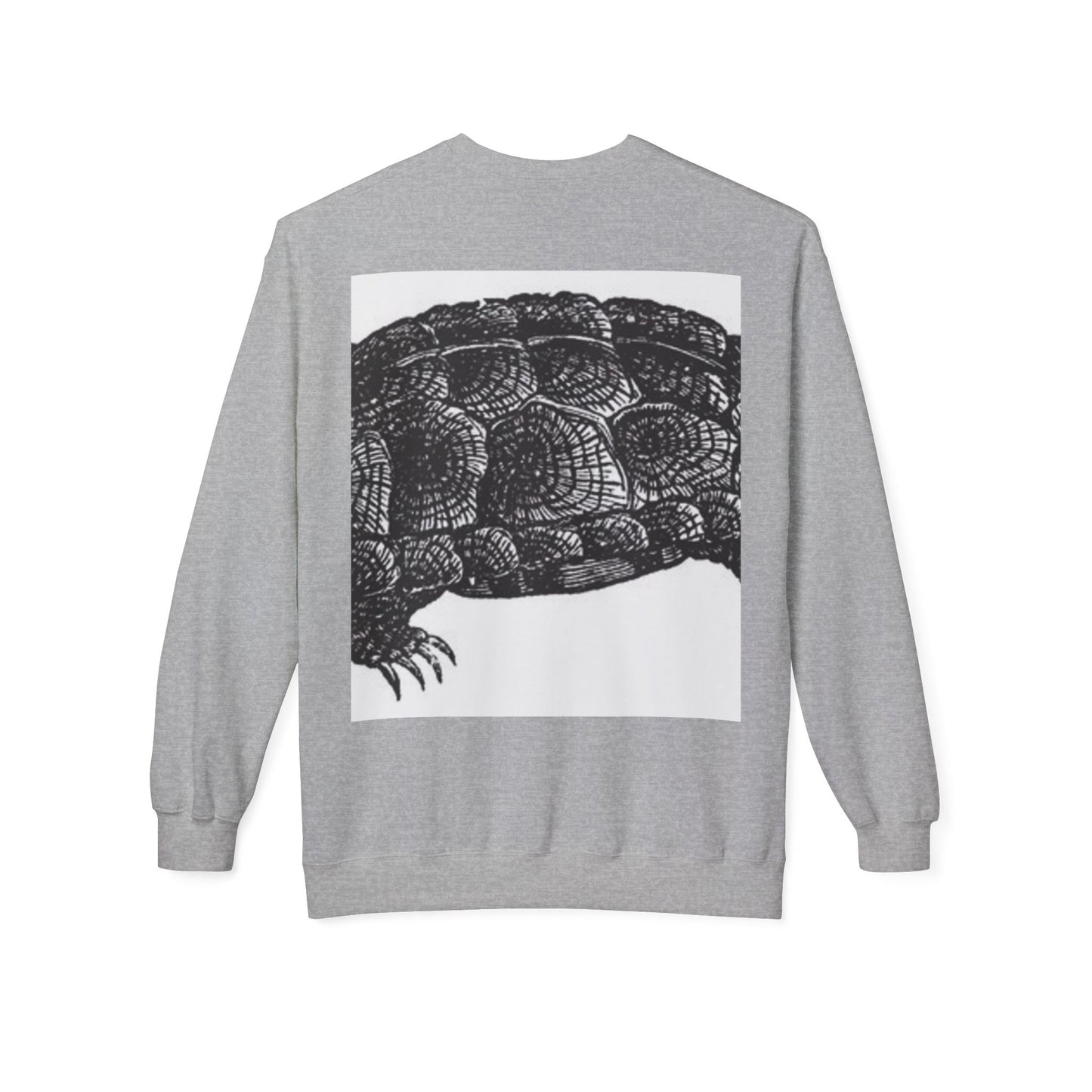 Cozy Turtle Graphic Sweatshirt - Unique Wildlife Apparel