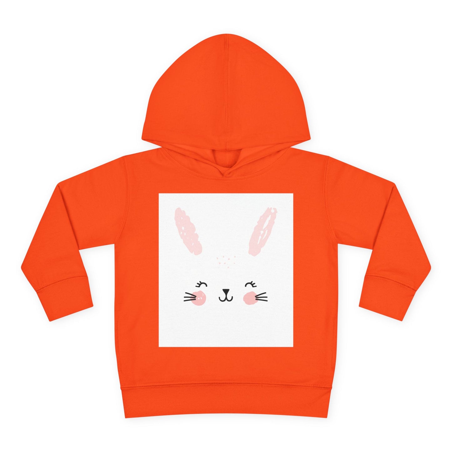 Cute Bunny Hoodie for Toddlers - Cozy Fleece Pullover