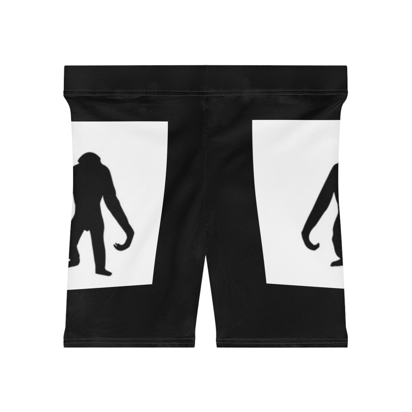 Women's Biker Shorts with Funky Ape Design - Stylish & Comfortable Activewear