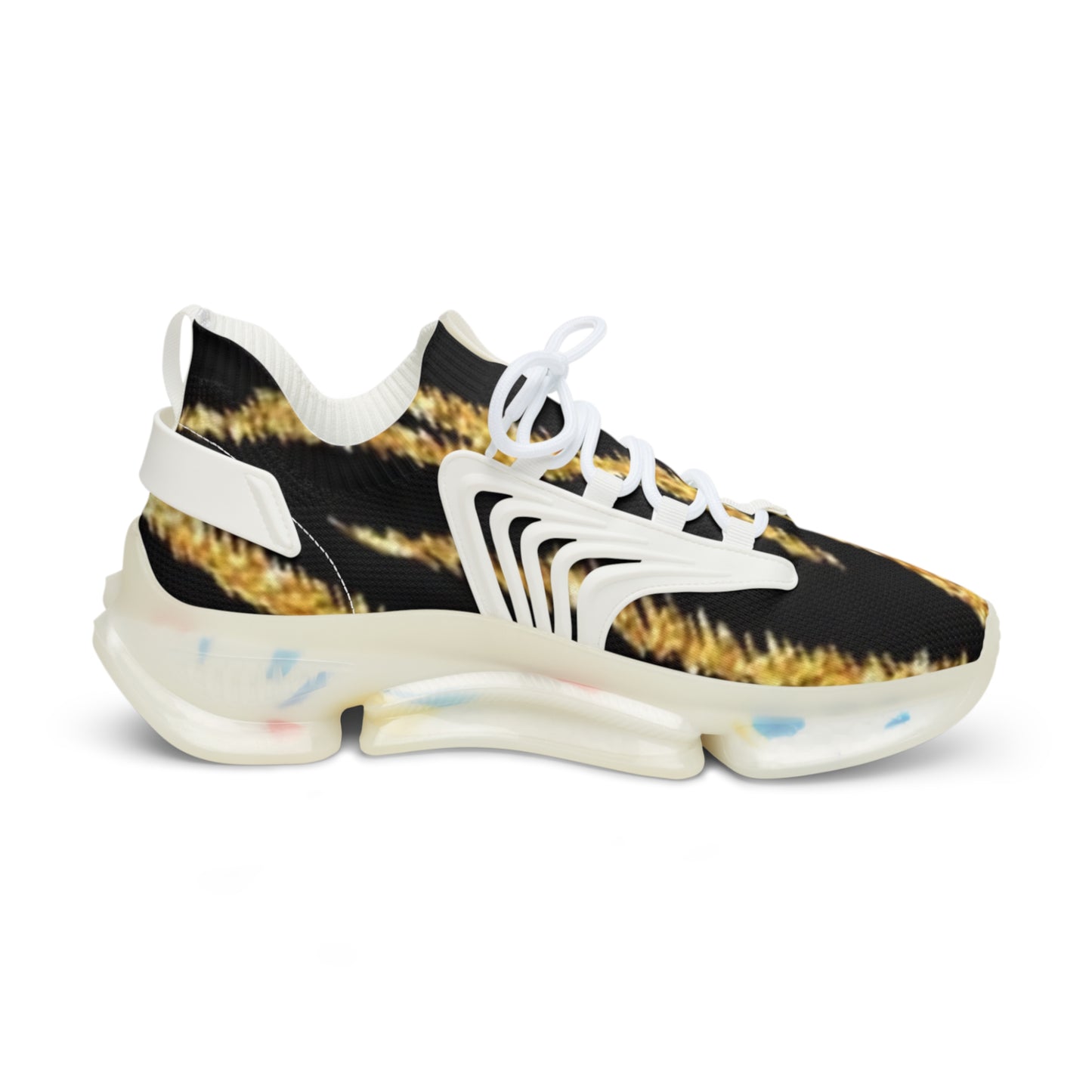 Stylish Men's Mesh Sneakers with Bold Design