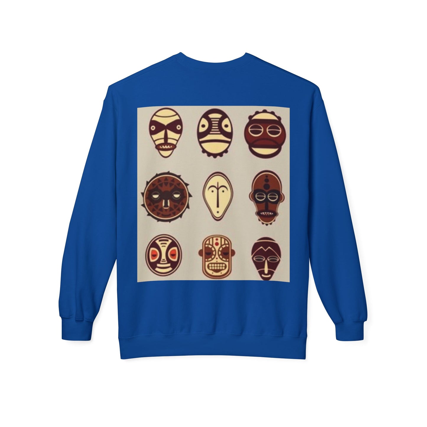 Artistic Horse Illustration Fleece Crewneck Sweatshirt - Unisex
