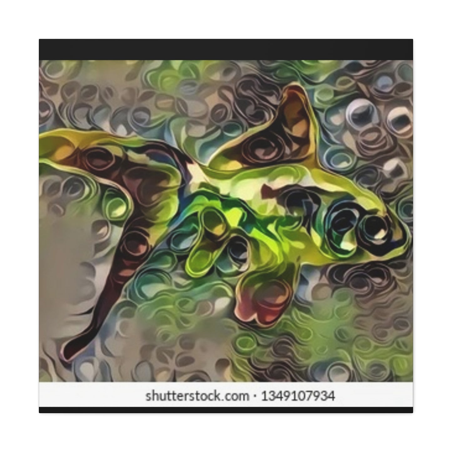 Abstract Nature Canvas Art - Stretched Matte Wall Decor