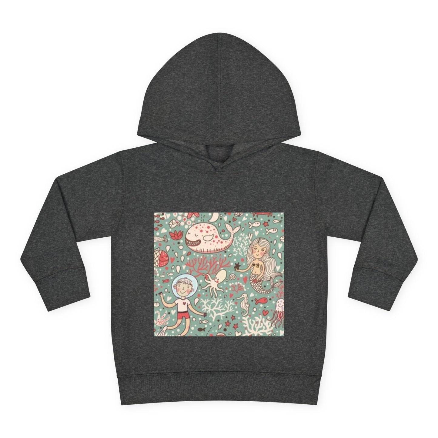 Whimsical Ocean Adventure Toddler Hoodie