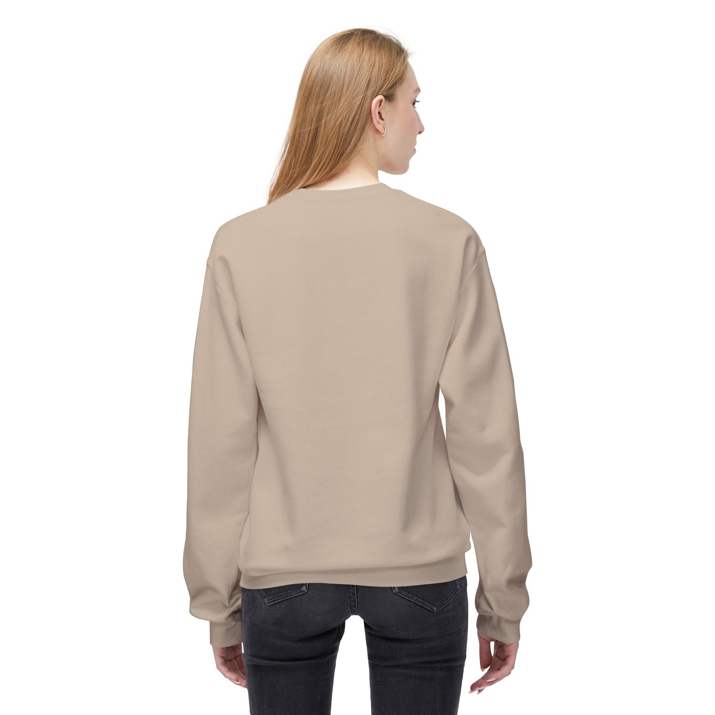 Beard Patterns Unisex Fleece Crewneck Sweatshirt - Cozy & Stylish
