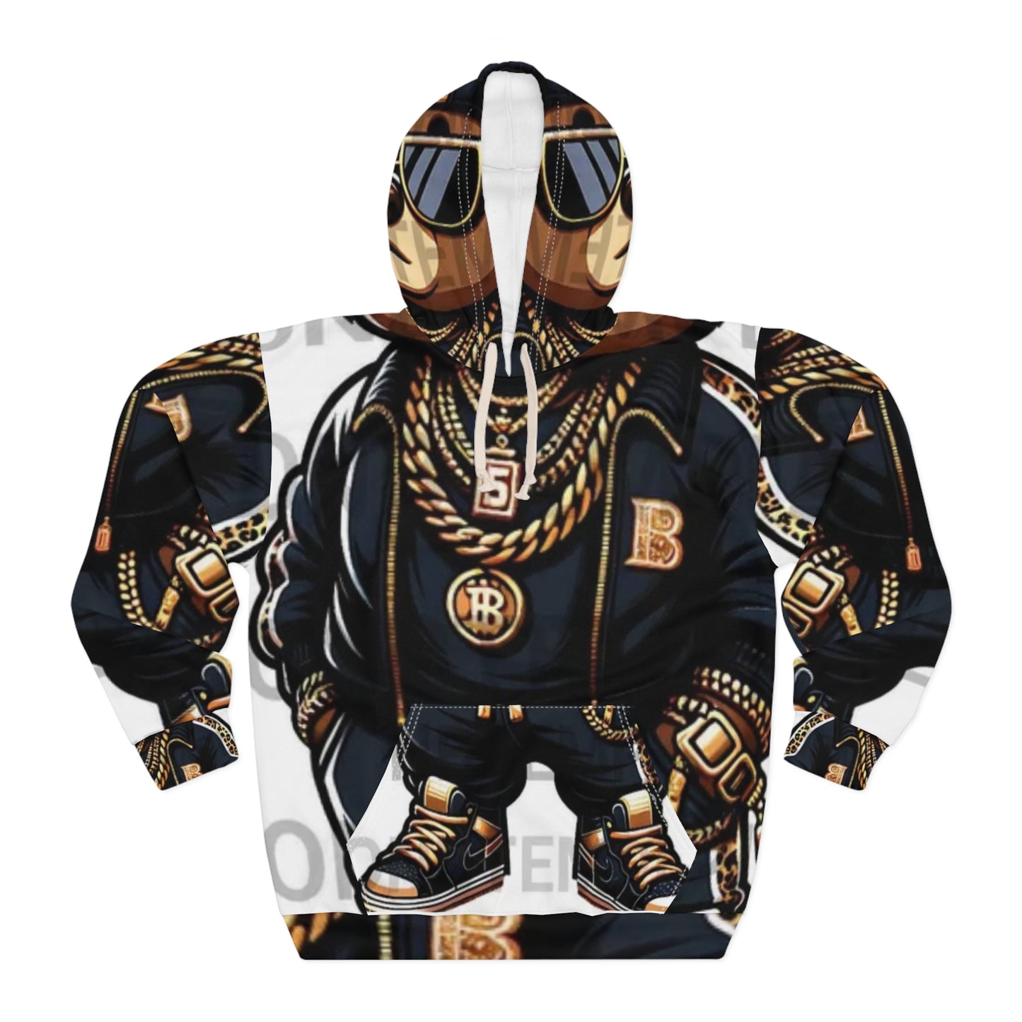 Cool Bear Streetwear Unisex Pullover Hoodie - Stylish & Trendy Fashion for All Occasions