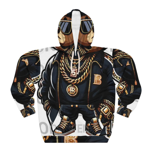 Cool Bear Streetwear Unisex Pullover Hoodie - Stylish & Trendy Fashion for All Occasions