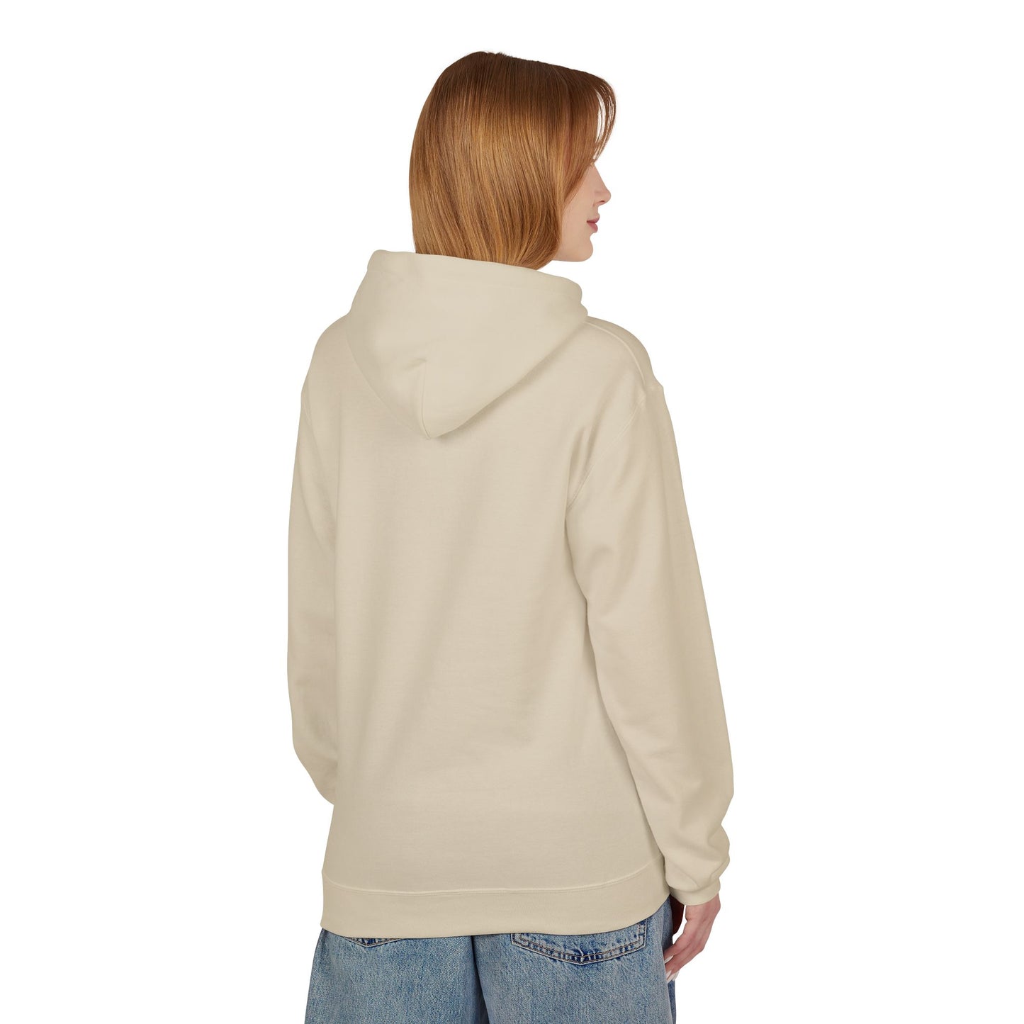 Minimalist Fleece Hoodie with Text Design | Unisex Softstyle