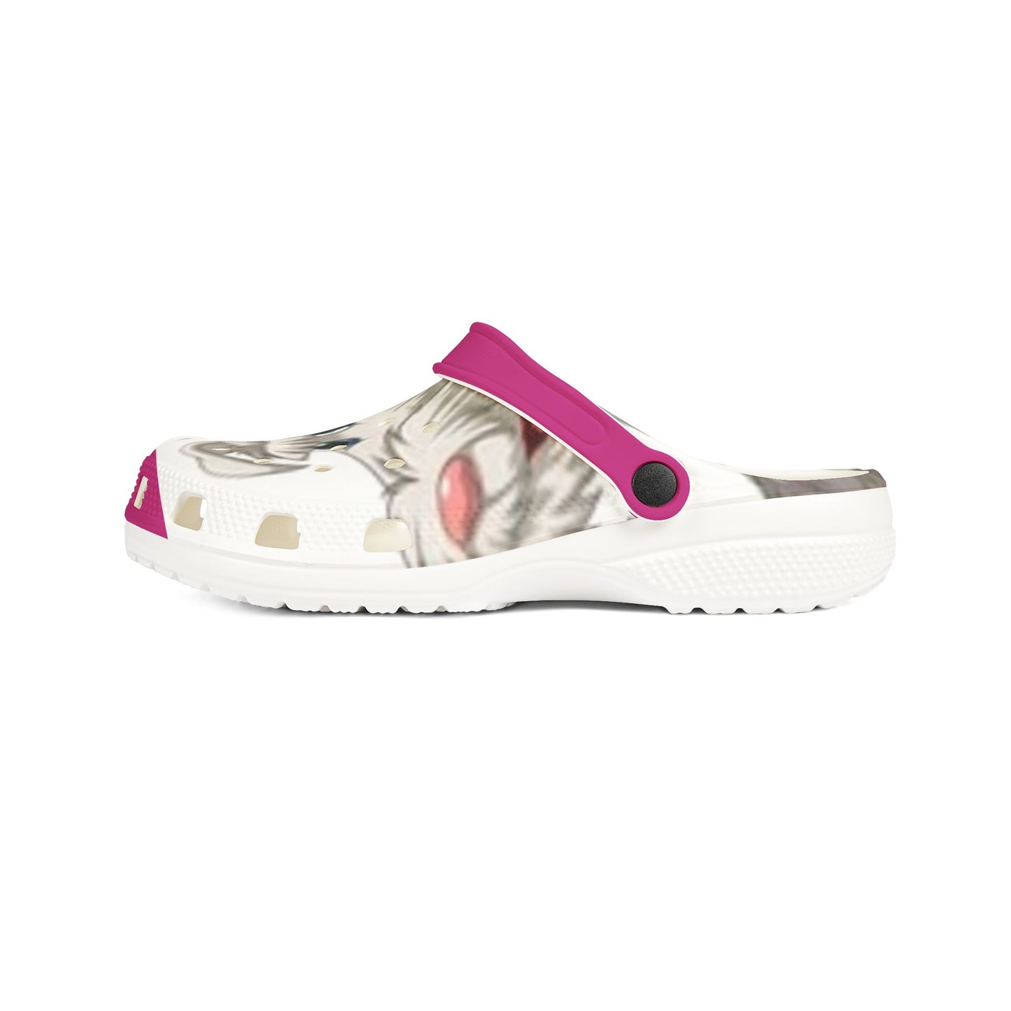 Cute Animal Print EVA Foam Rubber Shoes - Fun and Lightweight Comfort for Dog Lovers