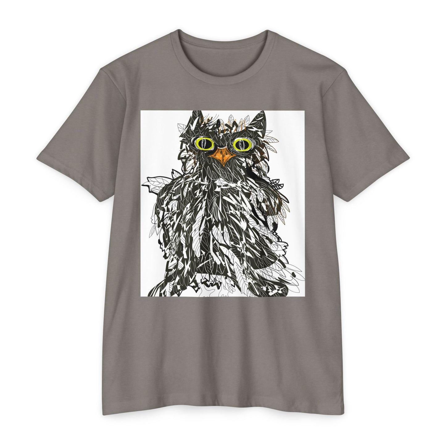 Whimsical Cat Graphic Unisex T-Shirt - Fun & Artsy Apparel