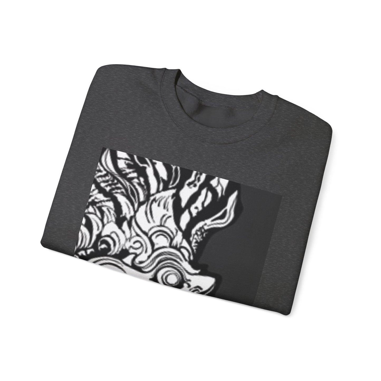 Bold Graphic Crewneck Sweatshirt - Unisex Heavy Blend™ - Perfect for Streetwear and Casual Outings