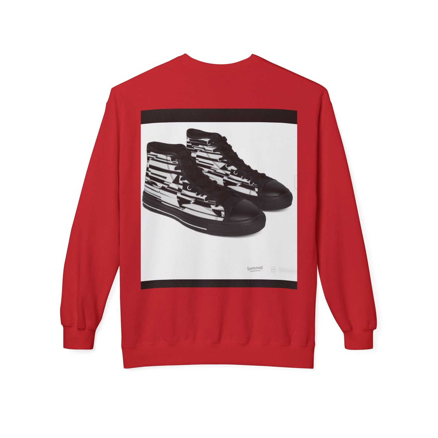 Cool Rhino and Sneakers Fleece Sweatshirt for Trendsetters