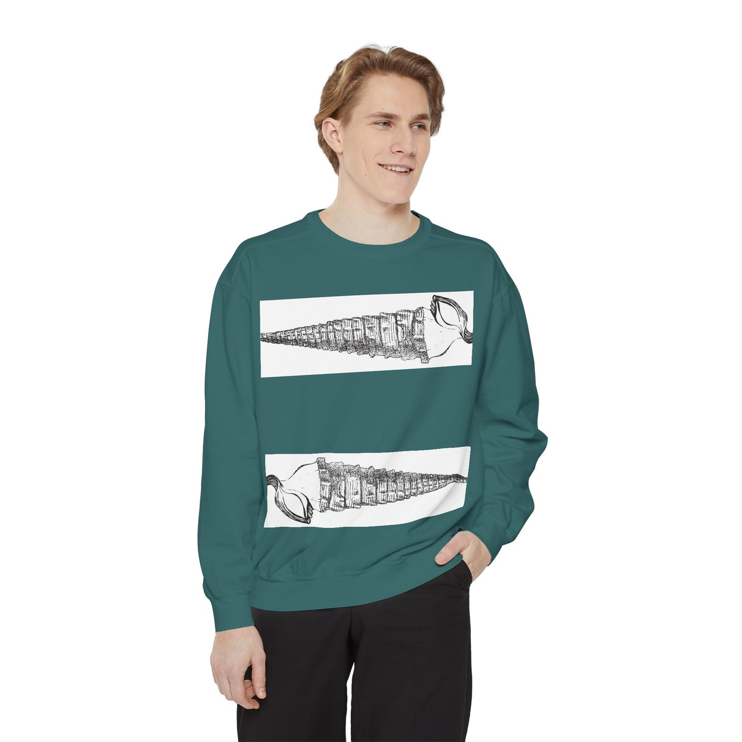 Seashell Graphic Unisex Sweatshirt - Coastal Vibes Apparel