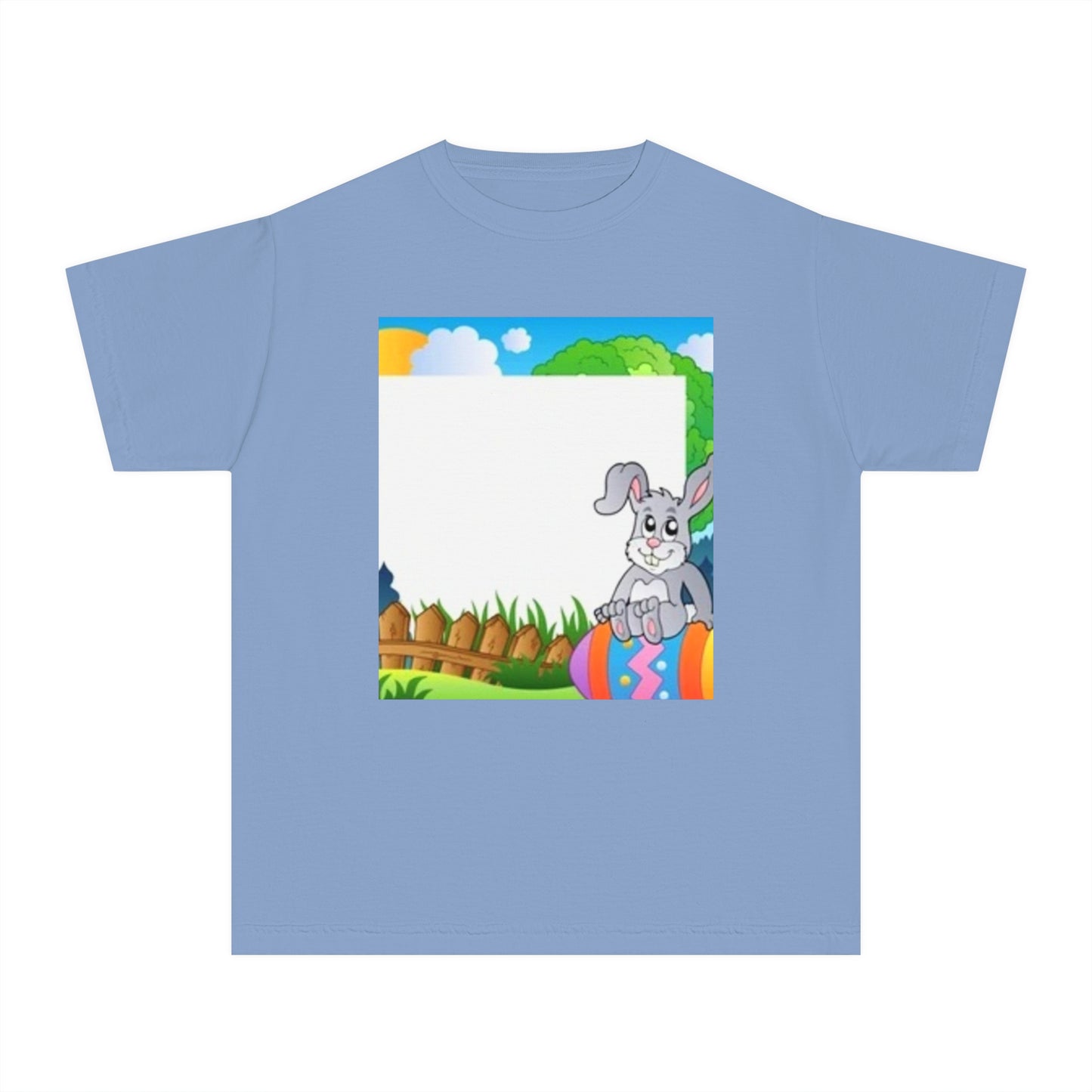 Adorable Bunny Youth Midweight Tee - Perfect for Easter Celebrations