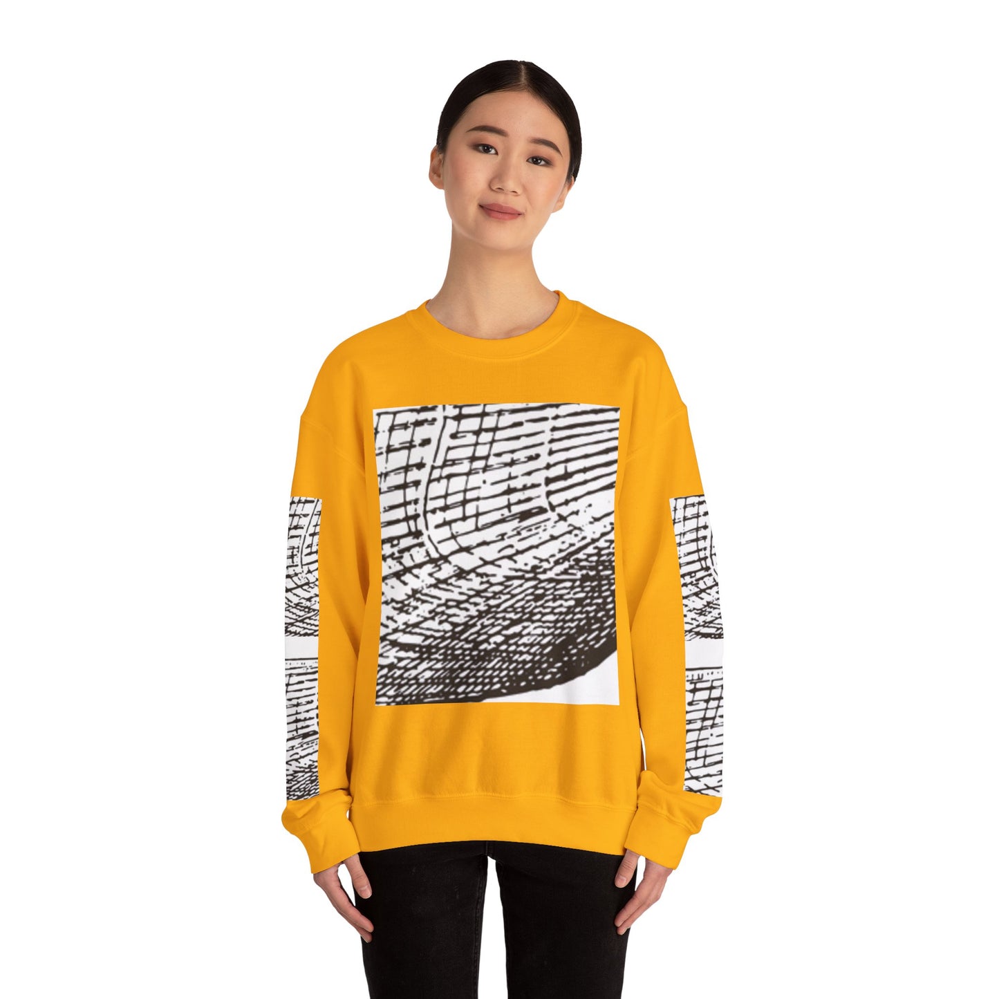 Artistic Unisex Crewneck Sweatshirt - Abstract Design for Cozy Vibes