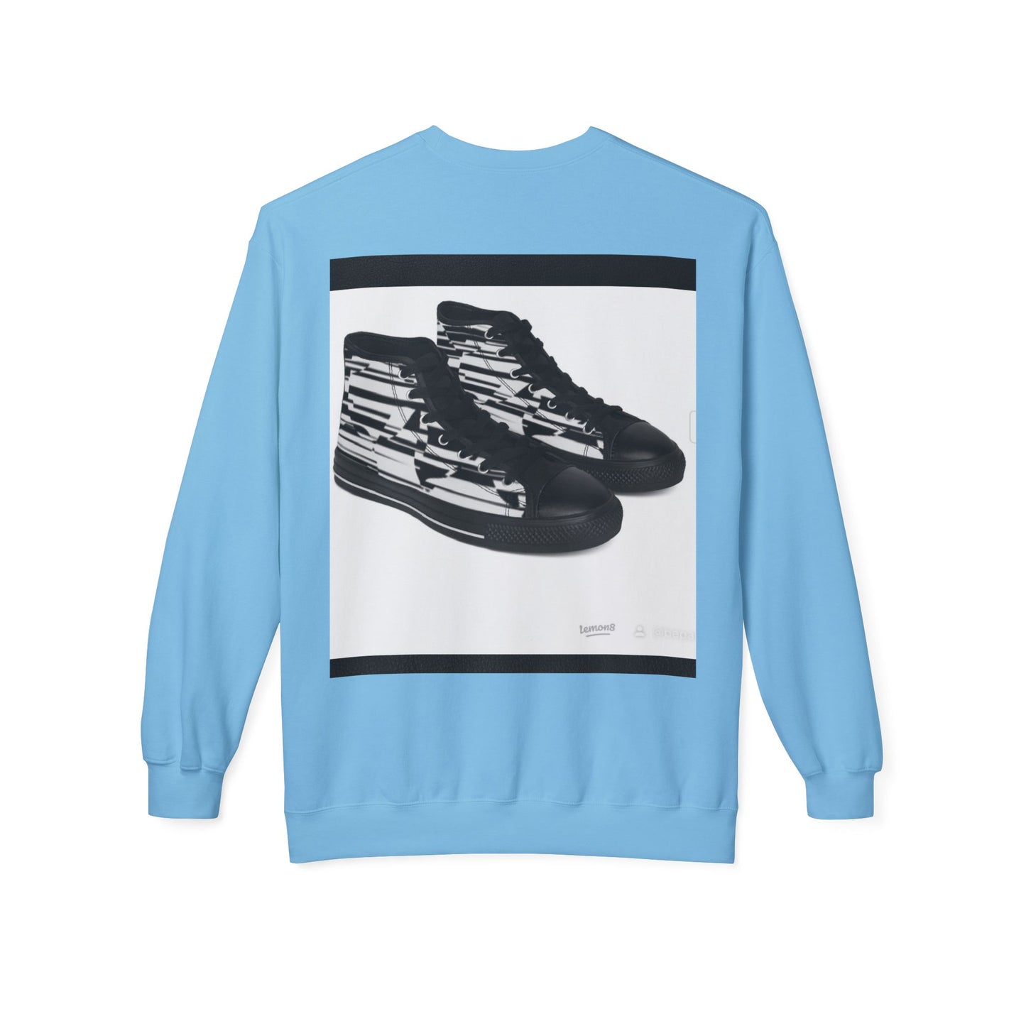 Cool Rhino and Sneakers Fleece Sweatshirt for Trendsetters