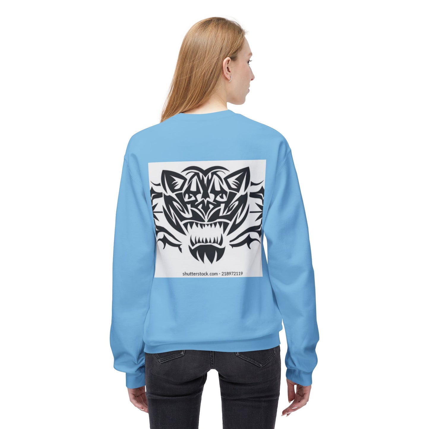 Fierce Tiger Graphic Sweatshirt for Nature Lovers