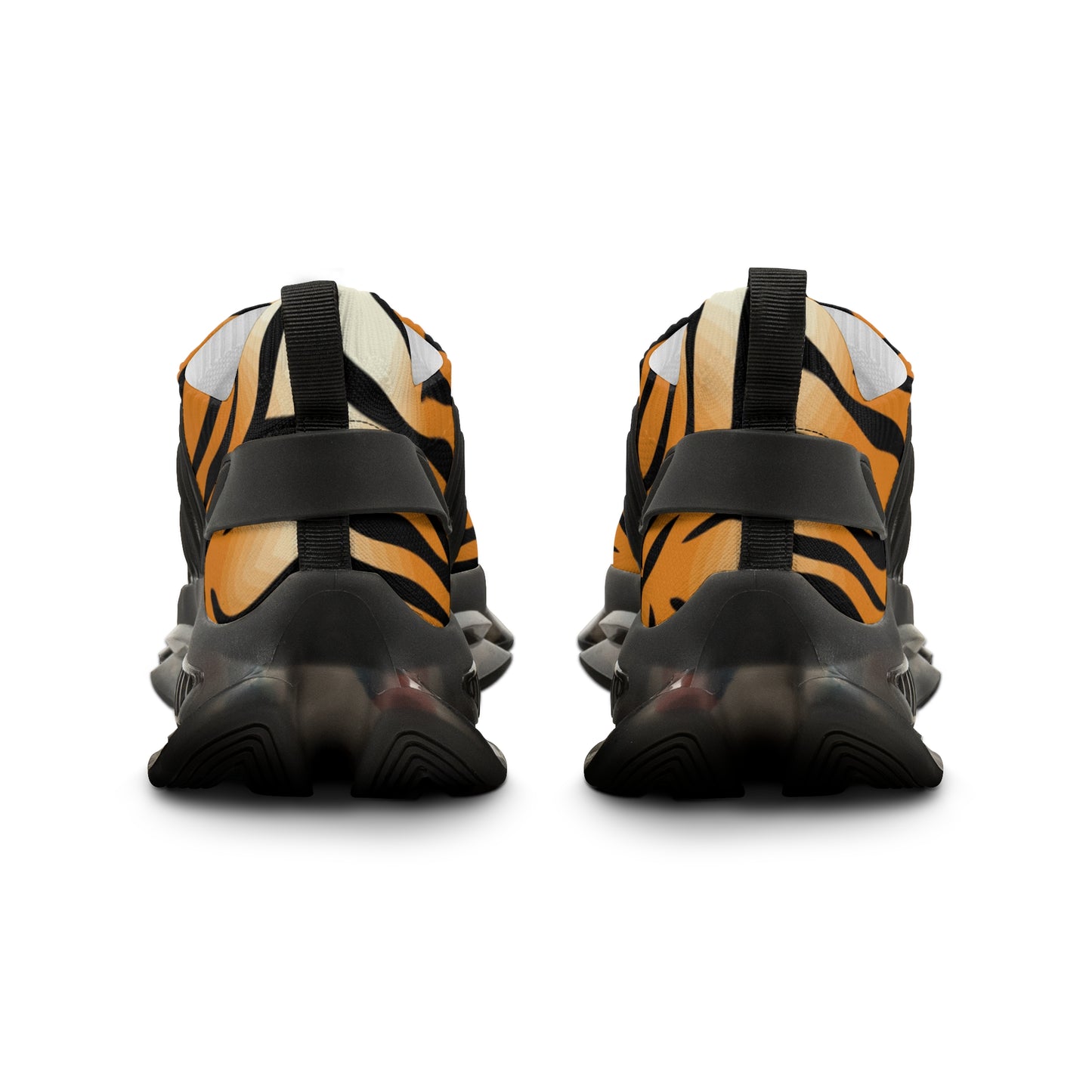 Trendy Tiger Print Mesh Sneakers for Active Lifestyle