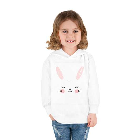 Cute Bunny Hoodie for Toddlers - Cozy Fleece Pullover