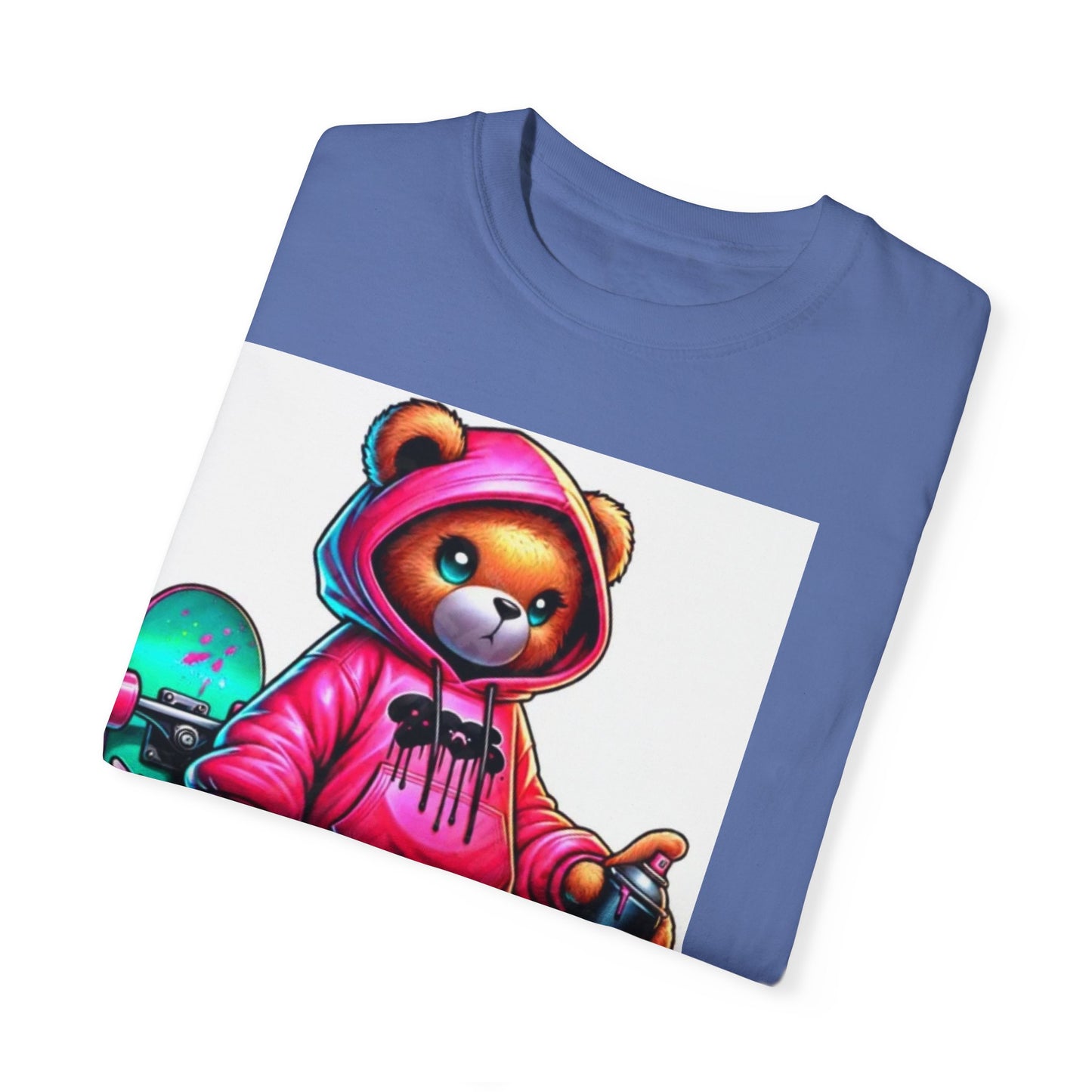 Graffiti Bear Unisex T-Shirt - Cool Streetwear Design for Skateboard Lovers