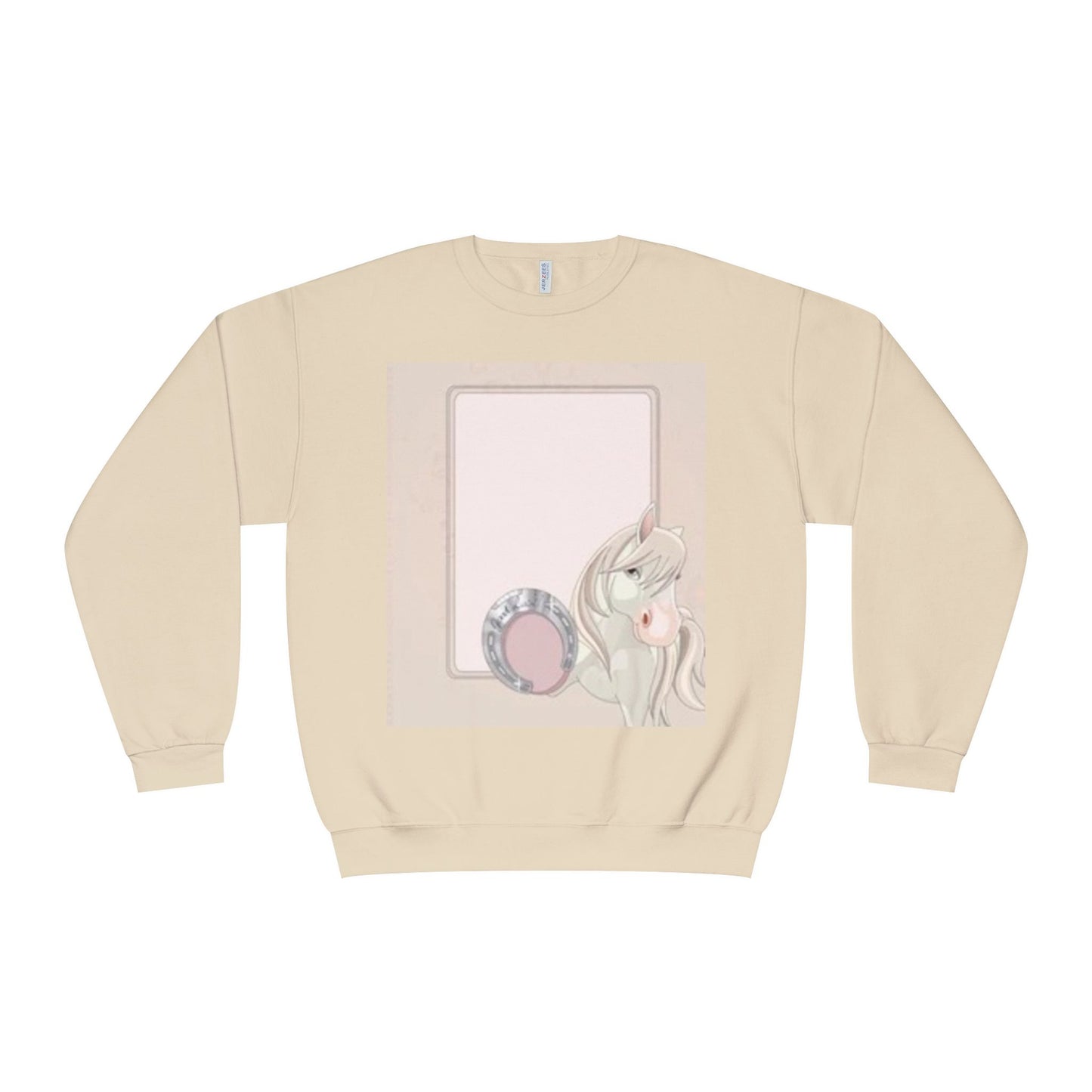 Cute Unicorn Blank Space Unisex Crewneck Sweatshirt