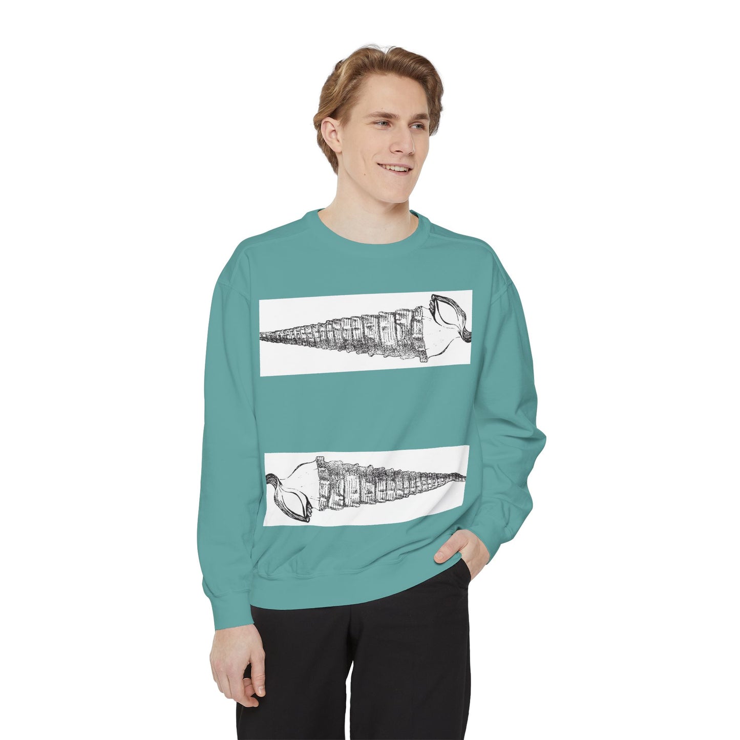 Seashell Graphic Unisex Sweatshirt - Coastal Vibes Apparel